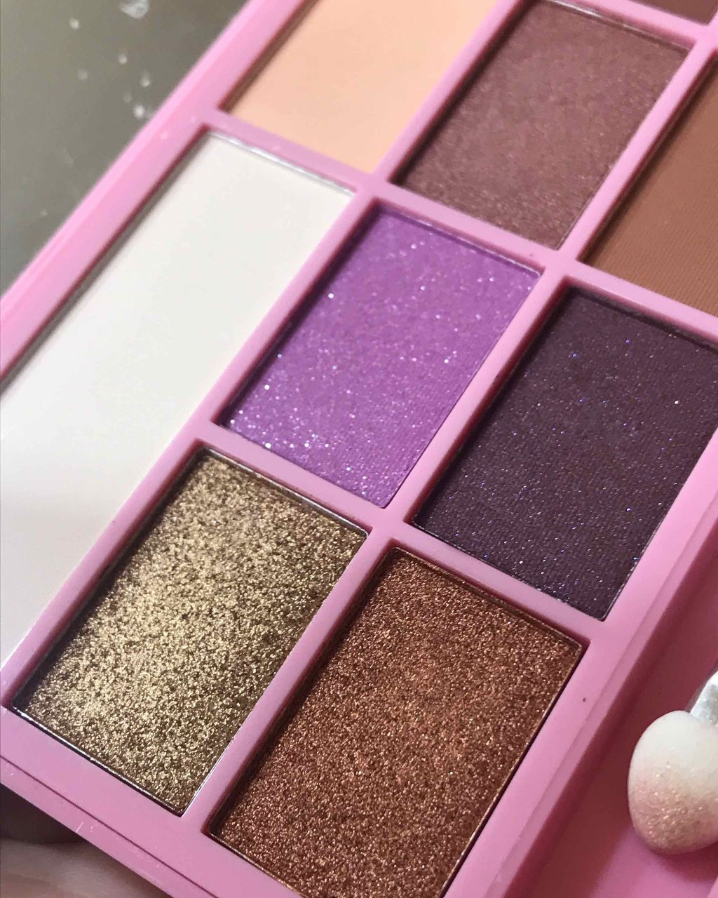 アイシャドウパレット アイラブチョコレート ユニコーンラブ/MAKEUP REVOLUTION/アイシャドウパレットを使ったクチコミ（3枚目）