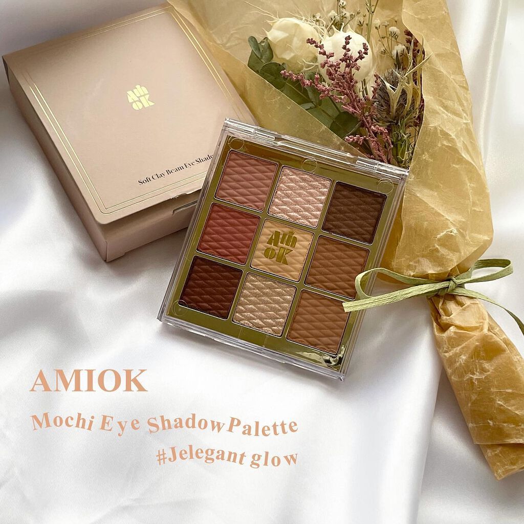 ソフトクレイビームアイシャドウパレット/AMIOK/ジェル・クリームアイシャドウを使ったクチコミ(1枚目)