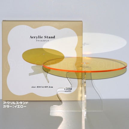 アクリルトレー2枚セット/3COINS/その他を使ったクチコミ(5枚目)