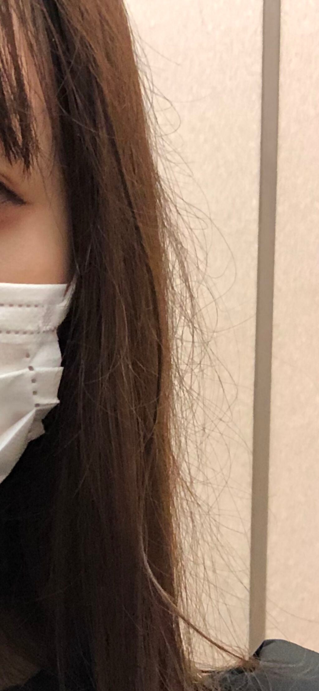 かっぱ◢͟│⁴⁶ on LIPS 「外に出ると髪がこんな感じになってしまいますストレートの日も綺麗..」(1枚目)