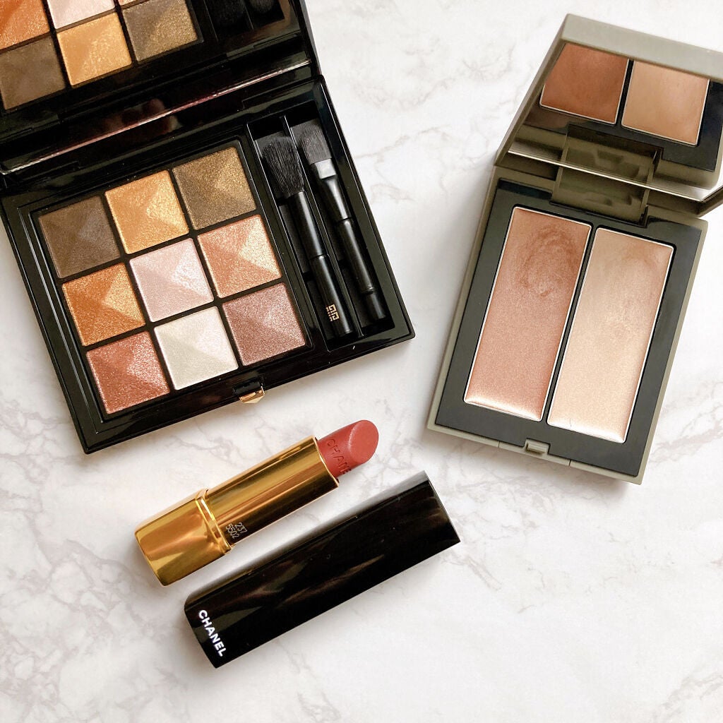 THREE シマリング グロー デュオ/THREE/クリームハイライトを使ったクチコミ(1枚目)