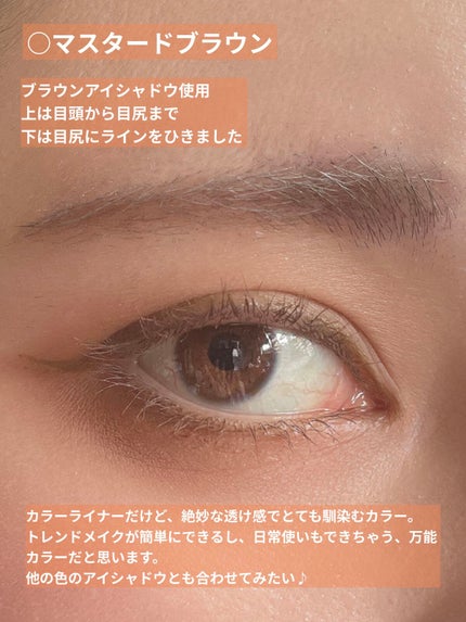 シルキーリキッドアイライナーWP/D-UP/リキッドアイライナーを使ったクチコミ(4枚目)