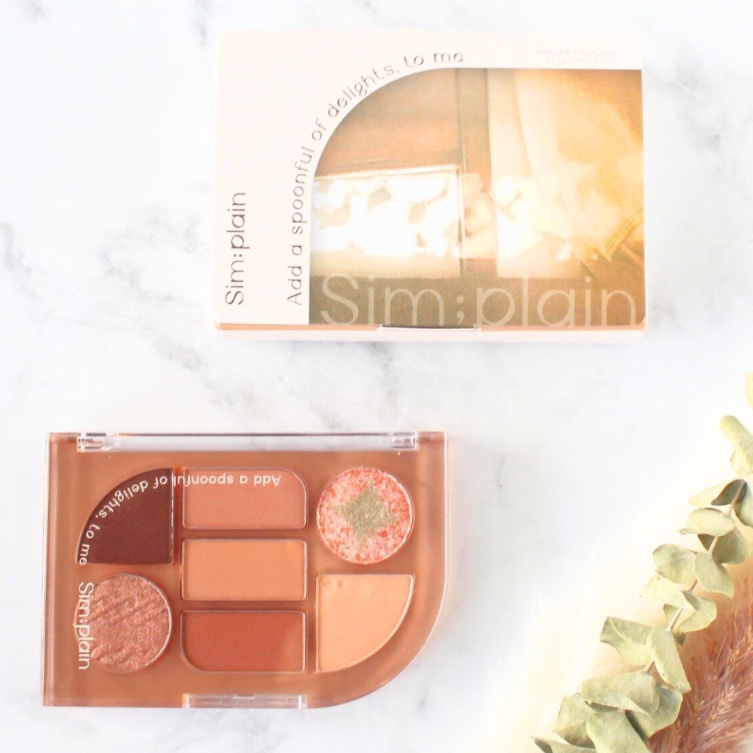 シンプレイン アイパレット 03 ニッティングコーラル/Sim;plain/アイシャドウパレットを使ったクチコミ（2枚目）