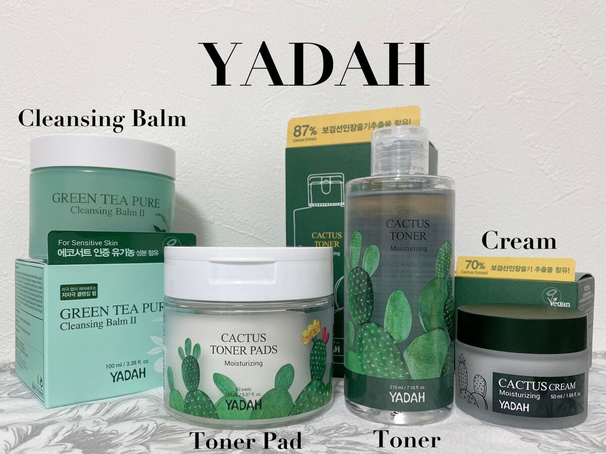 カクタストナーパッド/YADAH/トナーパッドを使ったクチコミ(1枚目)