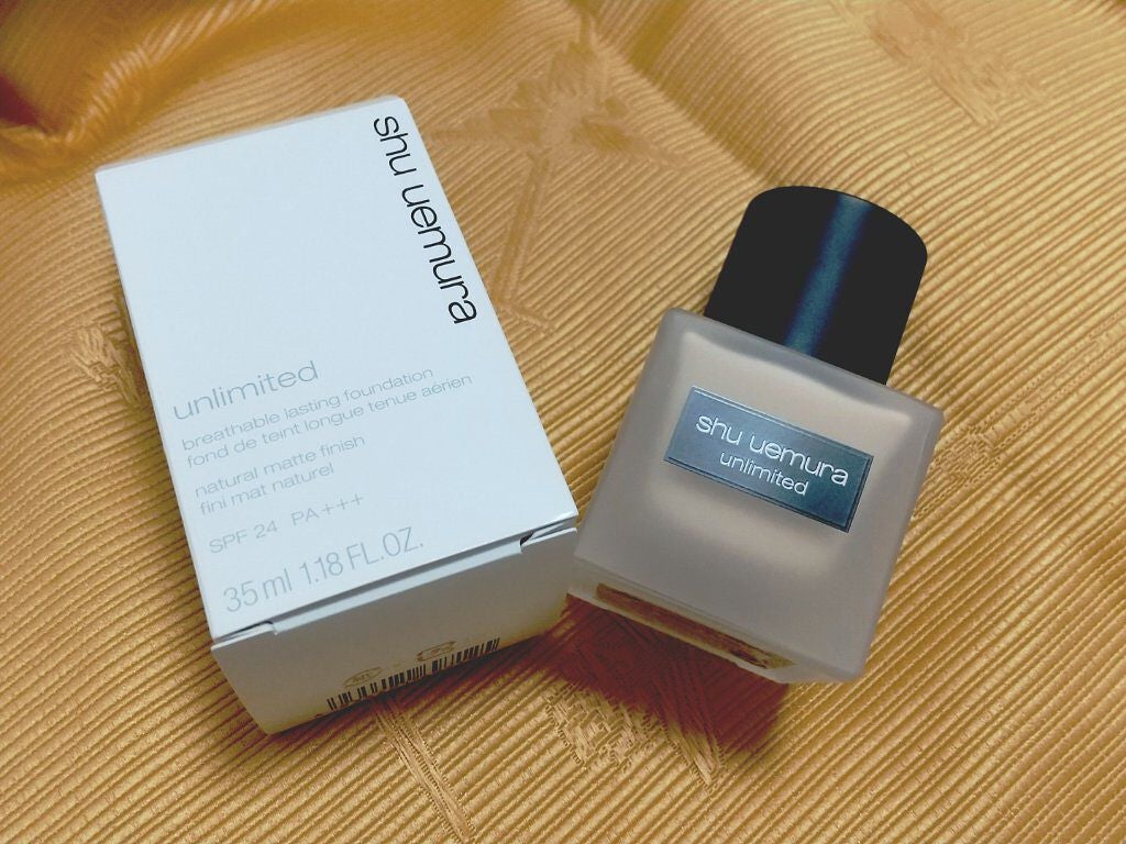 (旧)アンリミテッド ラスティング フルイド/shu uemura/リキッドファンデーションを使ったクチコミ(1枚目)