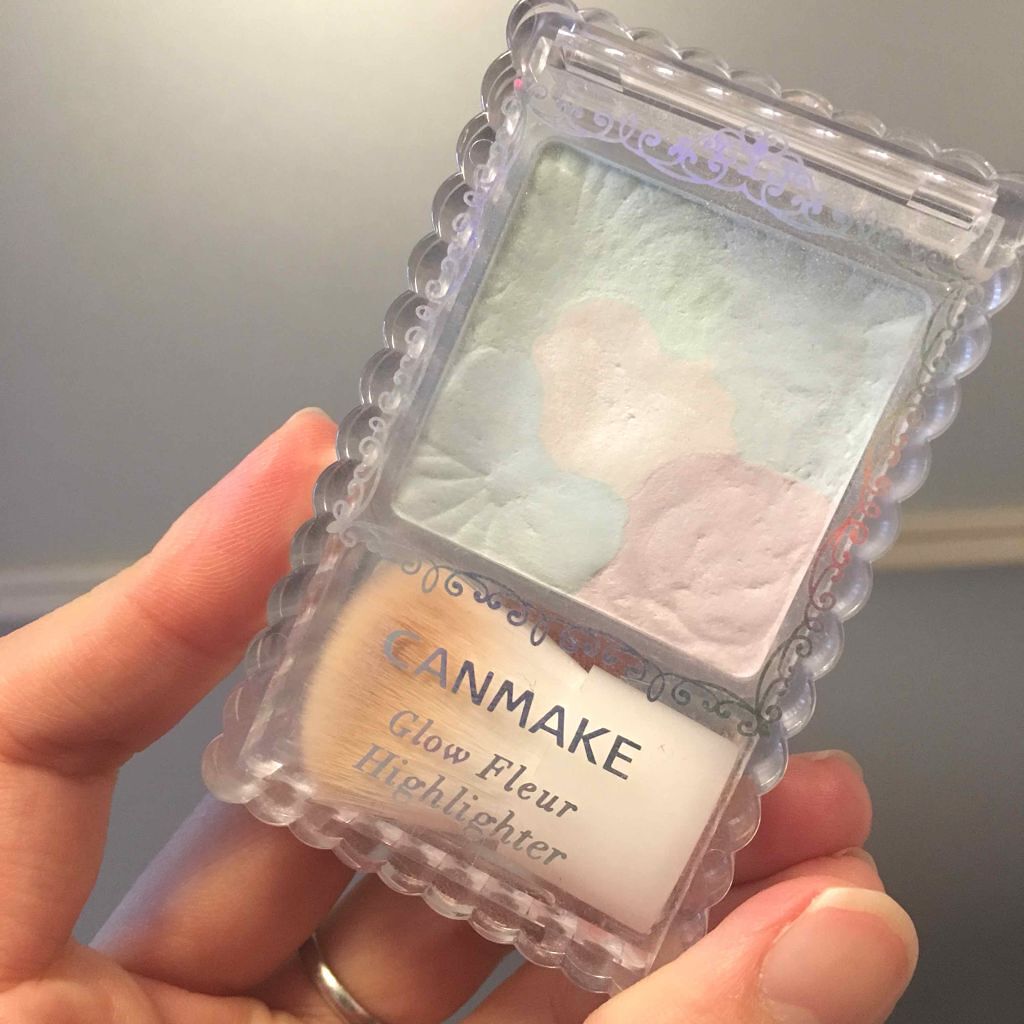 グロウフルールハイライター/キャンメイク/パウダーハイライトを使ったクチコミ(1枚目)
