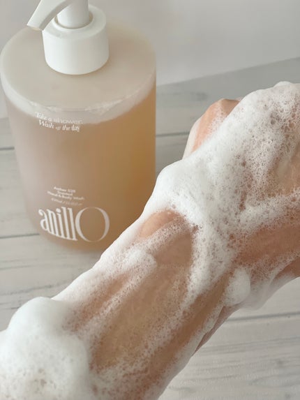 アンバー528 センティッドハンド&ボディウォッシュ/ANILLO/ボディソープを使ったクチコミ(4枚目)