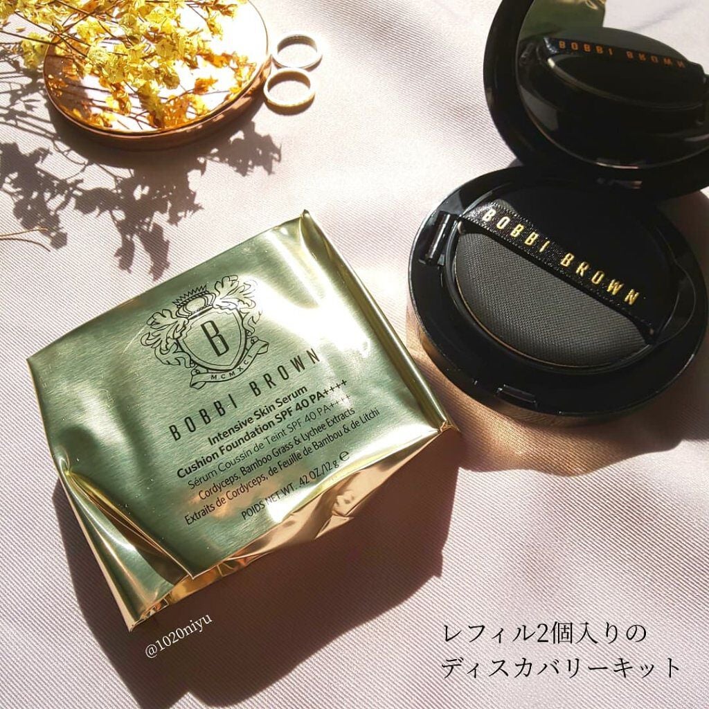 インテンシブ スキン セラム クッション ファンデーション/BOBBI BROWN/クッションファンデーションを使ったクチコミ(5枚目)