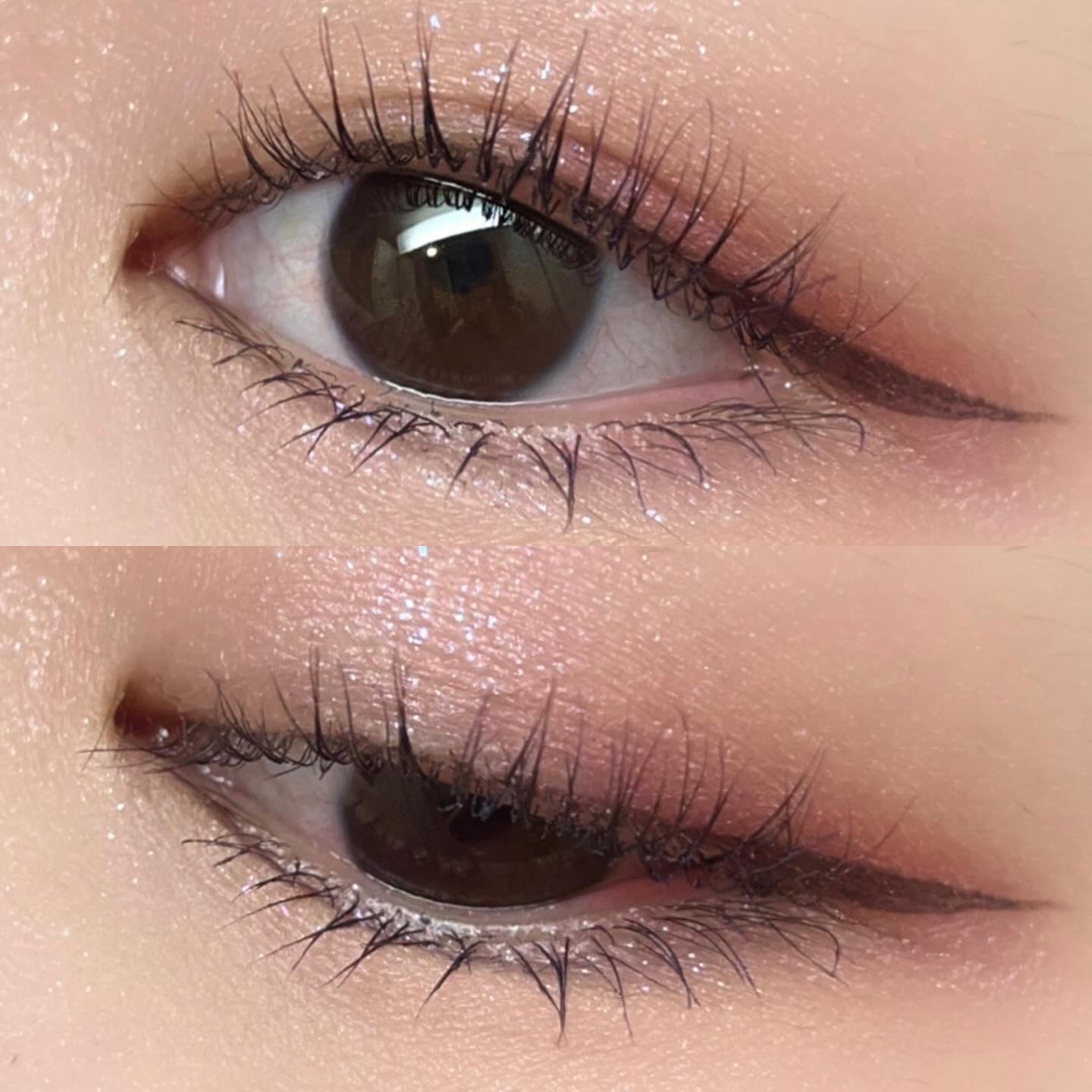 シルキーリキッドアイライナーWP ダークフィグ/D-UP/リキッドアイライナーを使ったクチコミ（2枚目）