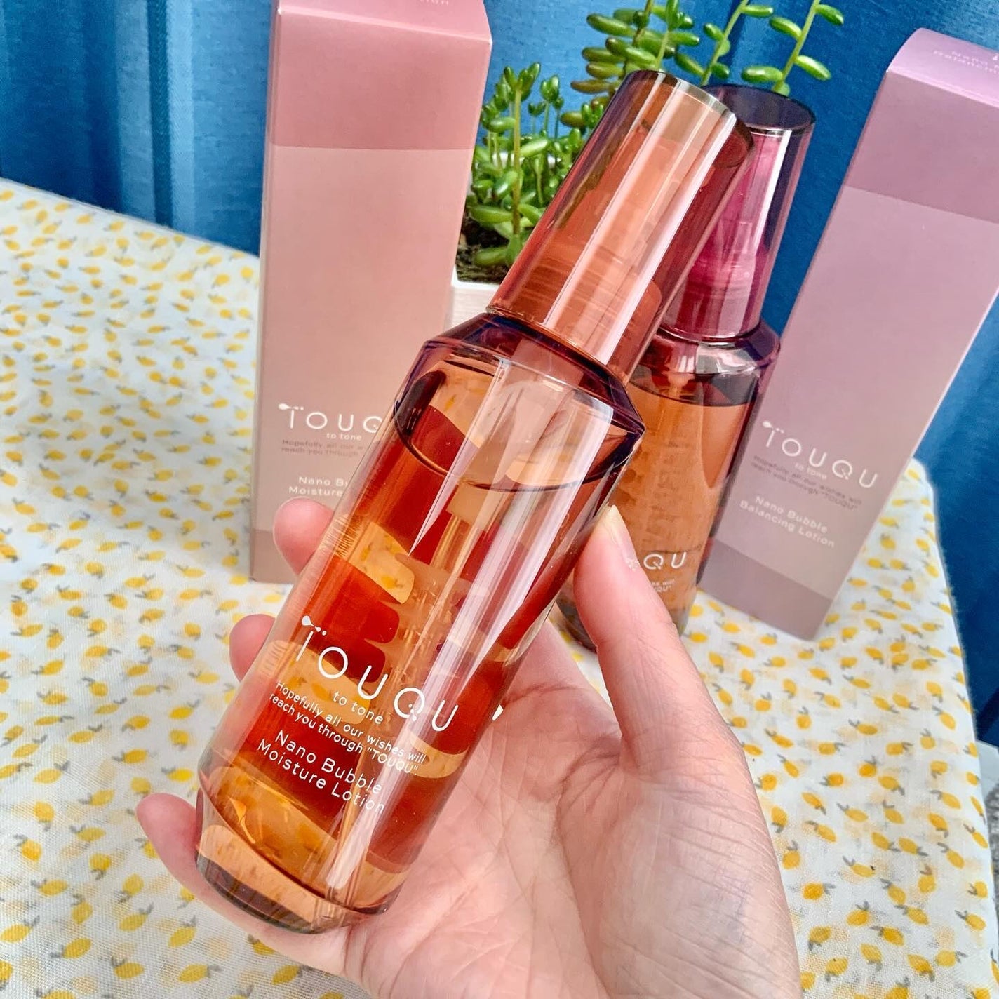 TOUQU to tone ナノバブル バランシングローション/TOUQU to tone/化粧水を使ったクチコミ(3枚目)
