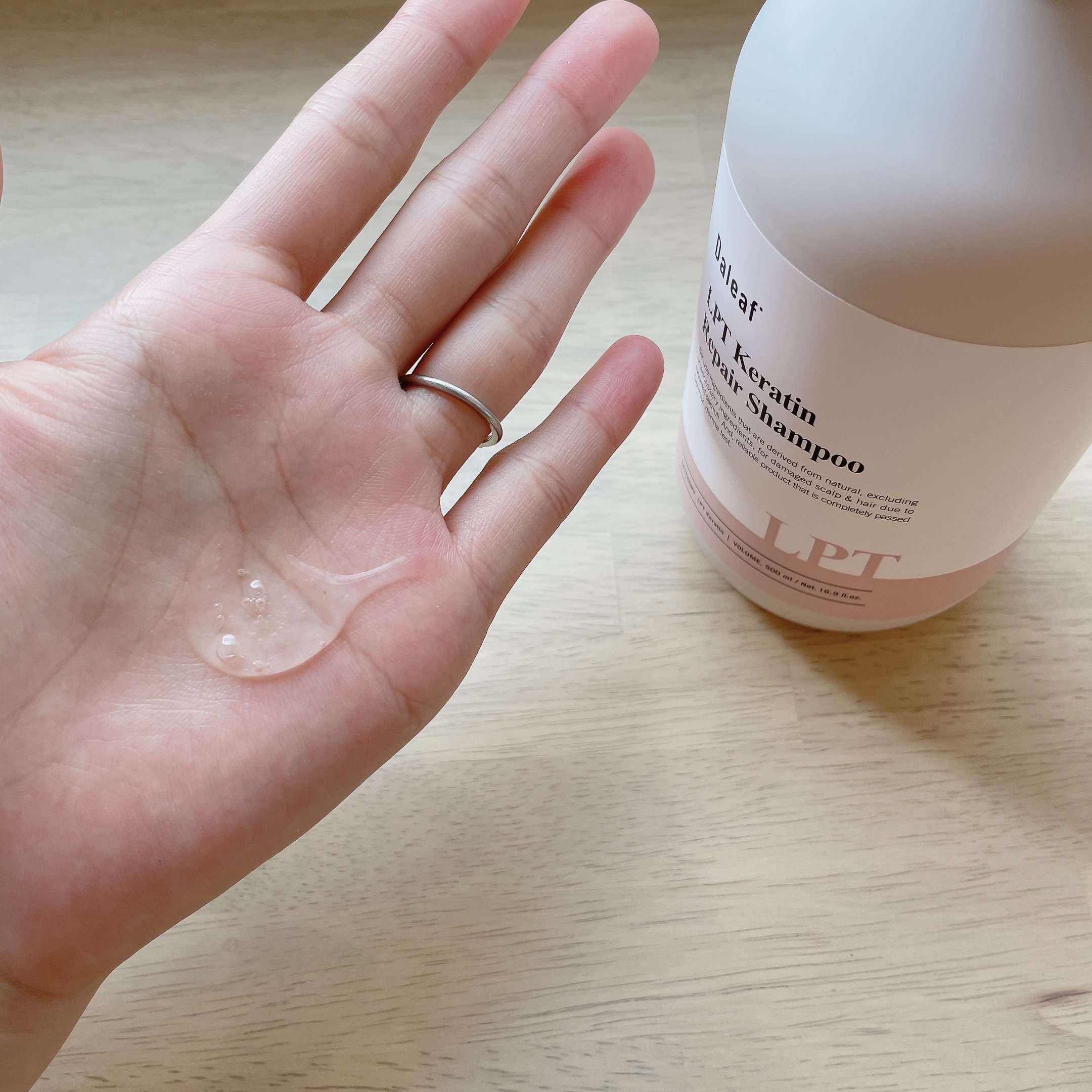 LPTケラチンリペアトリートメント/Daleaf/洗い流すヘアトリートメントを使ったクチコミ（2枚目）