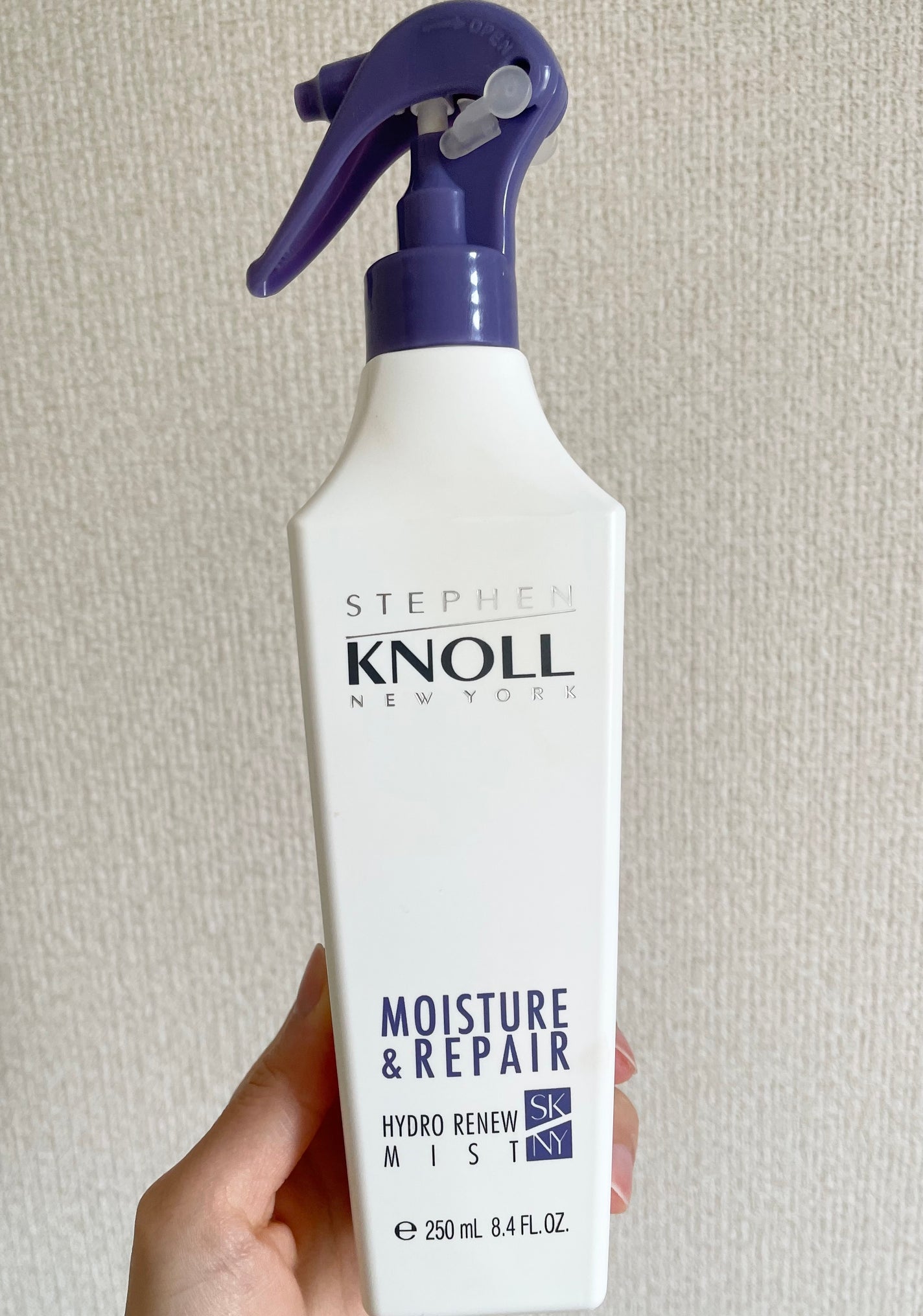 ハイドロリニュー ミスト モイスチュアリペア/スティーブンノル ニューヨーク/プレスタイリング・寝ぐせ直しを使ったクチコミ(1枚目)