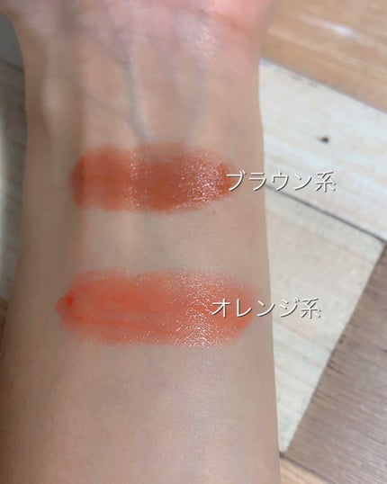 ラスティンググロスリップ/CEZANNE/口紅を使ったクチコミ(3枚目)