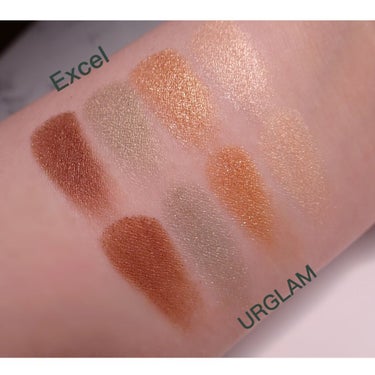 UR GLAM　VELVET EYE COLOR PALETTE/U R GLAM/アイシャドウパレットを使ったクチコミ（3枚目）