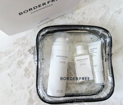 ミニサイズスキンケアセット/BORDER FREE cosmetics/トライアルキットを使ったクチコミ(5枚目)