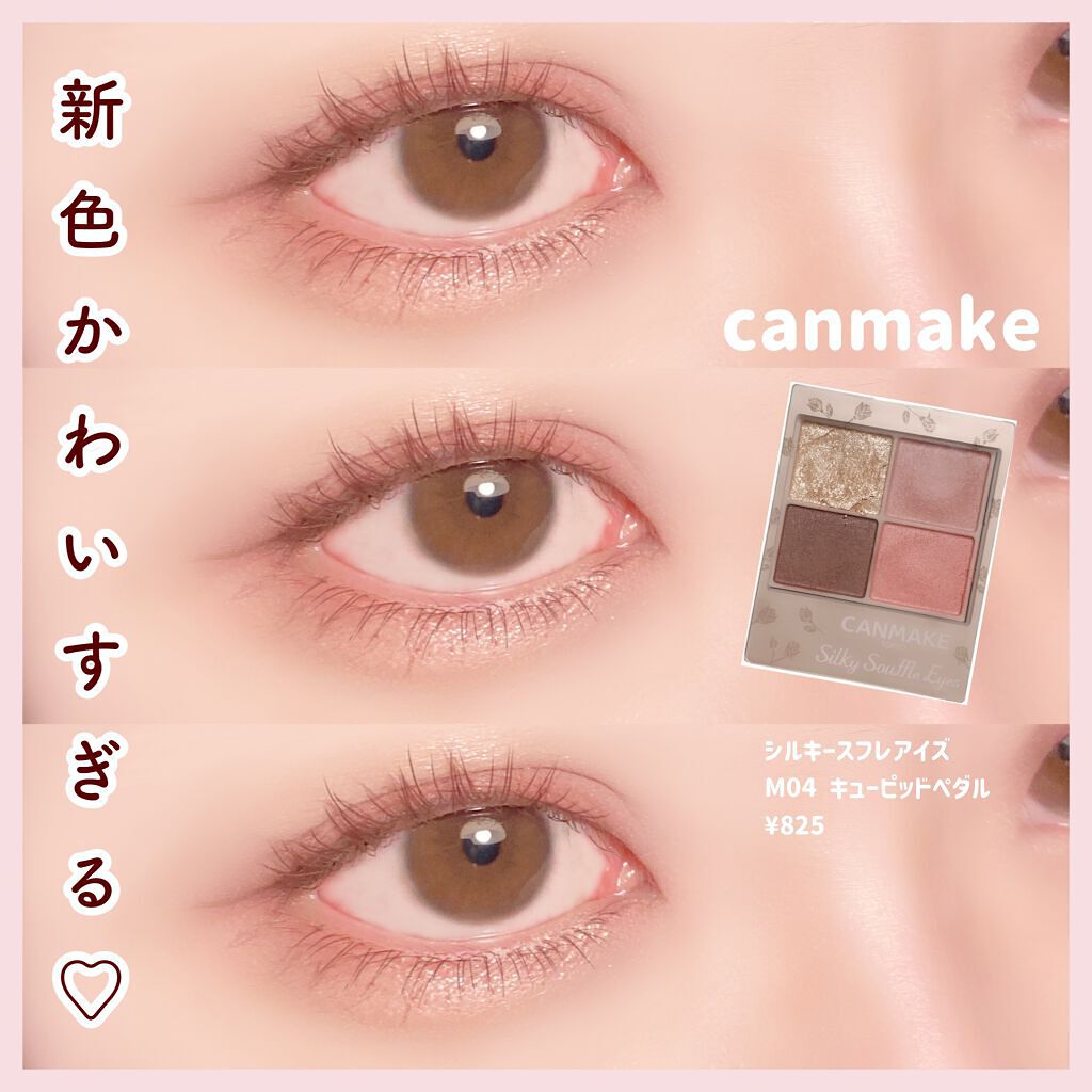 シルキースフレアイズ（マットタイプ）/キャンメイク/アイシャドウパレットを使ったクチコミ（1枚目）