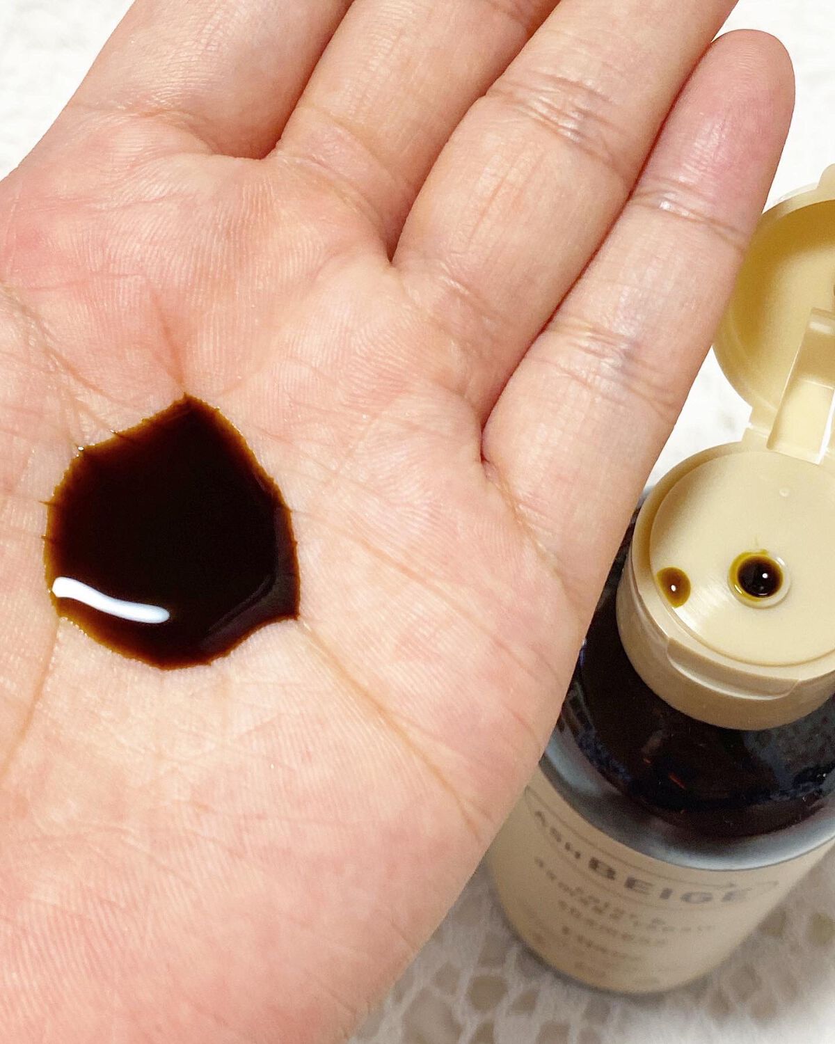 カラーシャンプー＆トリートメント トリートメント アッシュベージュ/ダイアン/市販シャンプーを使ったクチコミ（3枚目）