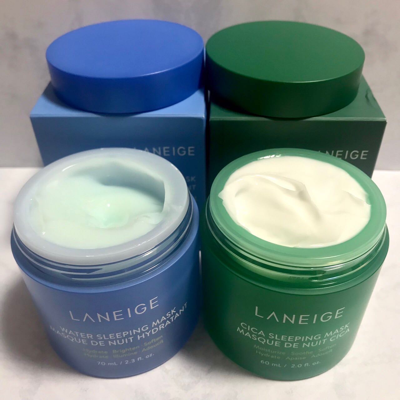シカスリーピングマスク/LANEIGE/フェイスクリームを使ったクチコミ（3枚目）