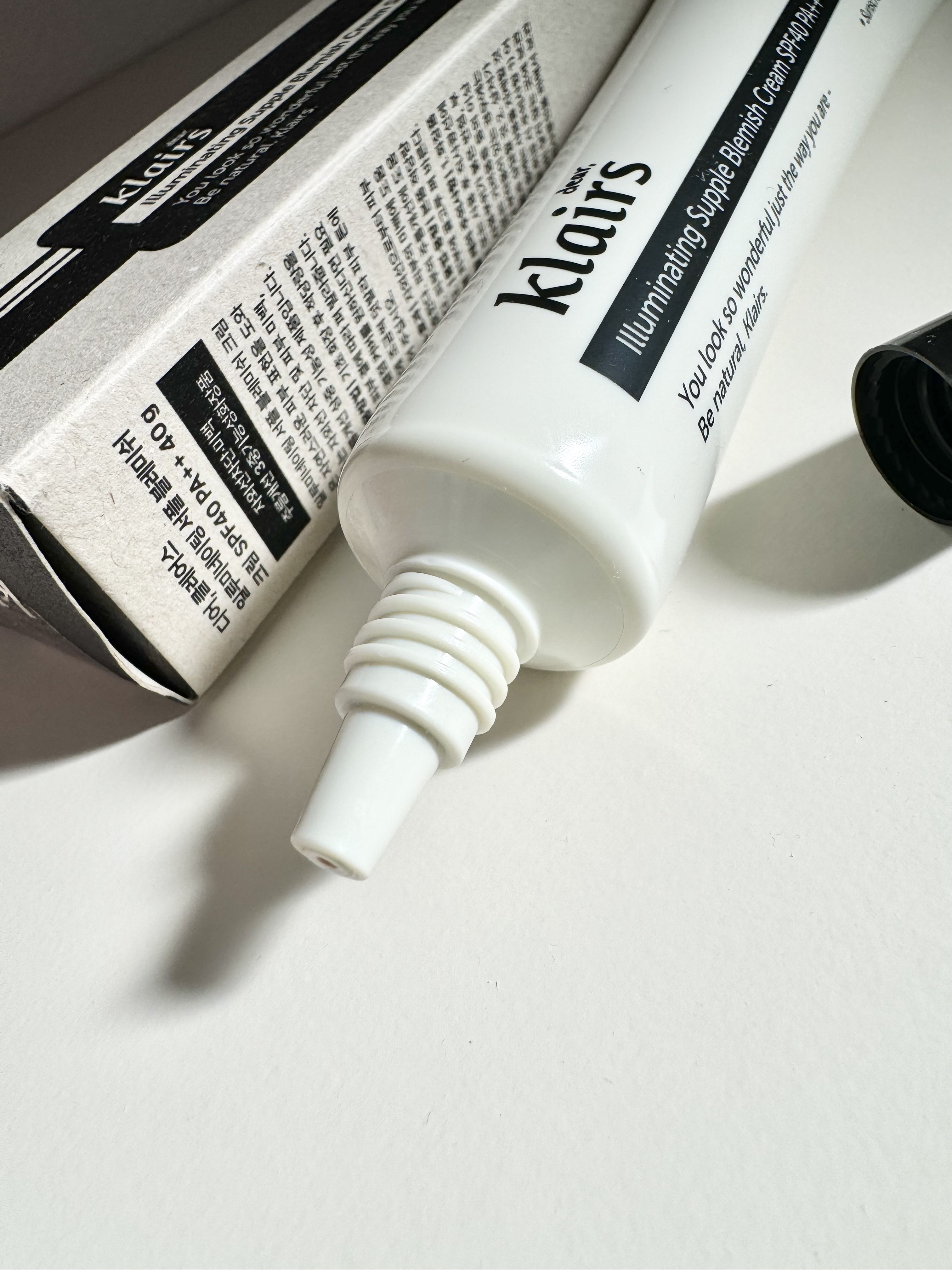 イルミネーティングサプルブレミッシュクリーム(40ml)/Klairs/化粧下地を使ったクチコミ（2枚目）