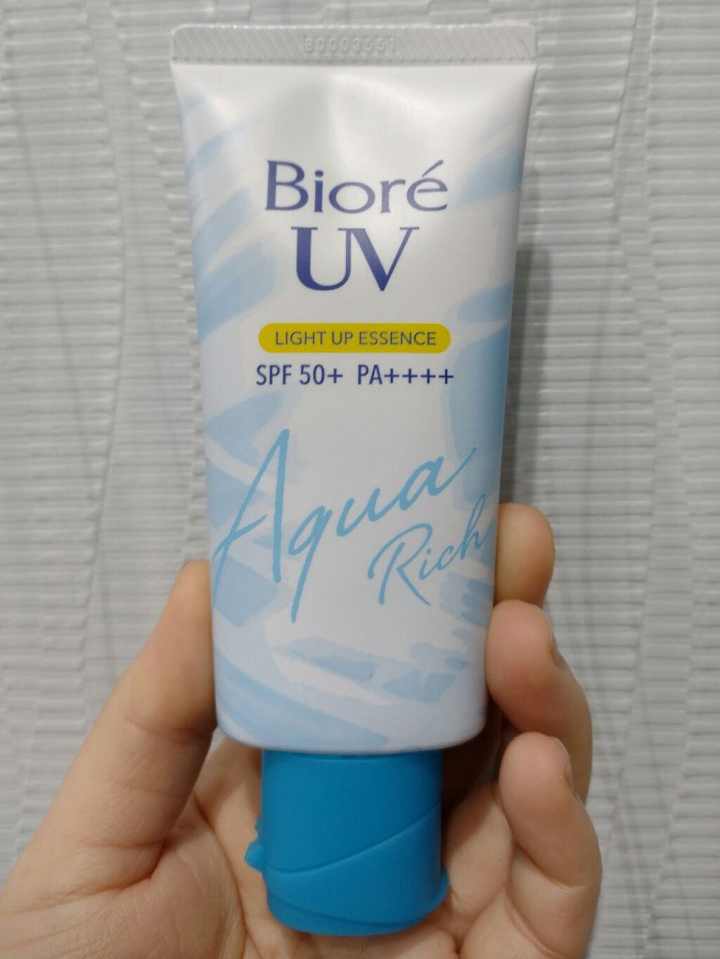 ビオレUV アクアリッチ ライトアップエッセンス/ビオレ/日焼け止めクリームを使ったクチコミ（2枚目）