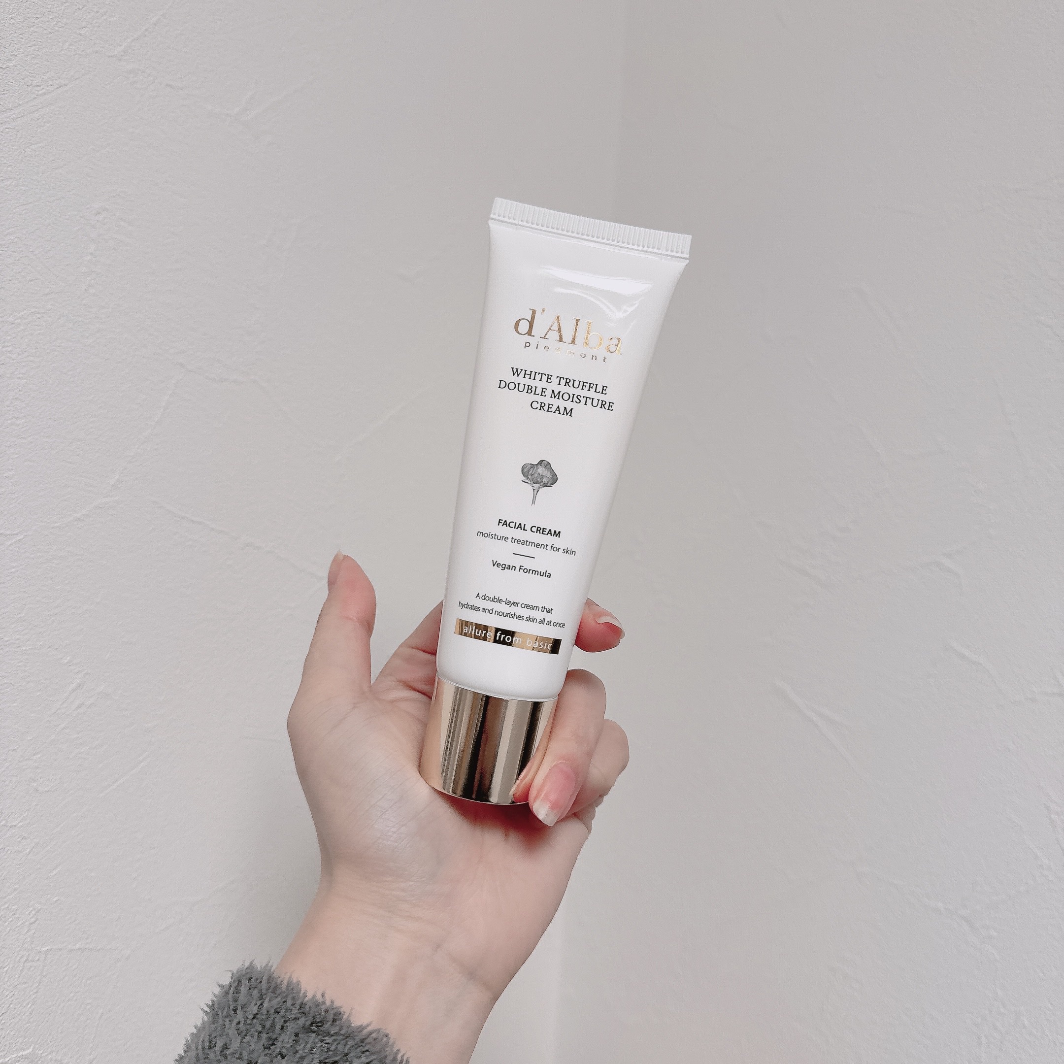 ホワイトトリュフダブルモイスチャークリーム/ダルバ/フェイスクリームを使ったクチコミ（1枚目）