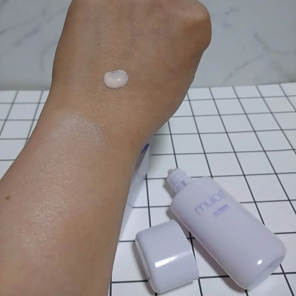 ツヤピッタプライマー/muice/化粧下地を使ったクチコミ（2枚目）