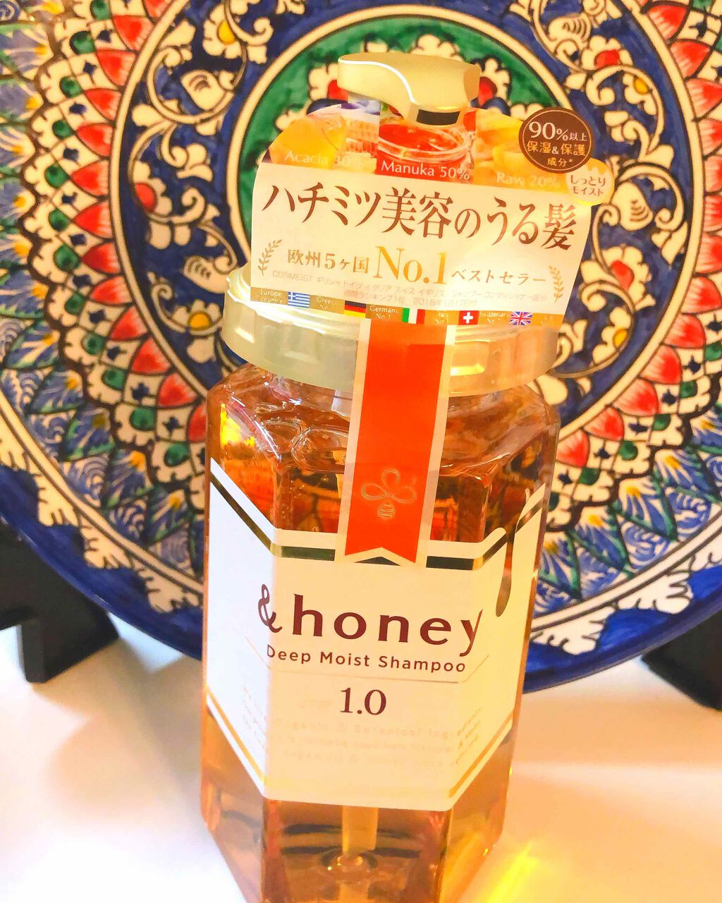 ディープモイスト シャンプー1.0/ヘアトリートメント2.0/&honey/市販シャンプーを使ったクチコミ(2枚目)