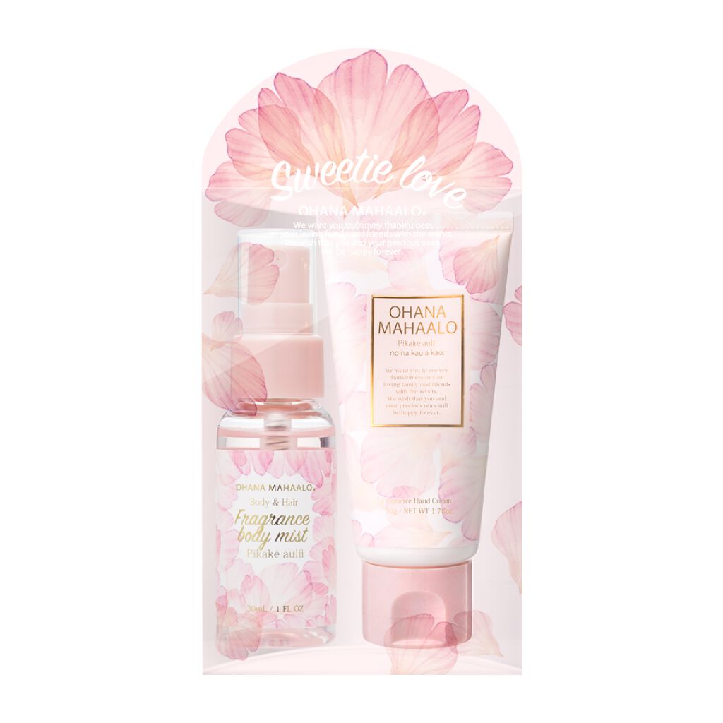 オハナ・マハロ フレグランスボディミスト&ハンドクリーム ピカケ アウリィ OHANA MAHAALO