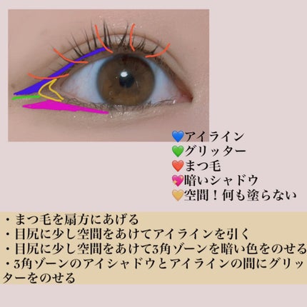 とんびの垢抜け日記 on LIPS 「ナチュラルに目尻拡張デカ目メイク!ケバくならないずデカ目を叶え..」(2枚目)
