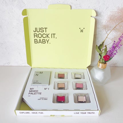 MY MIXED PALETTE 6色カスタムパレット/MN/マルチパレットを使ったクチコミ(2枚目)