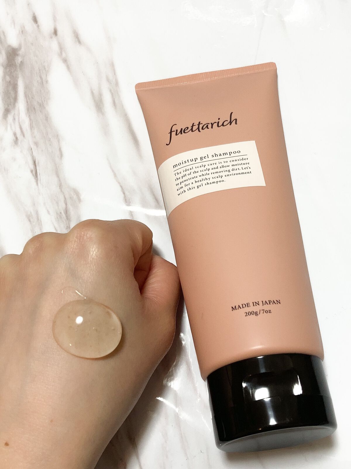 モイストアップ ジェル シャンプー/トリートメント/fuettarich (フエッタリッチ)/サロンシャンプーを使ったクチコミ(2枚目)