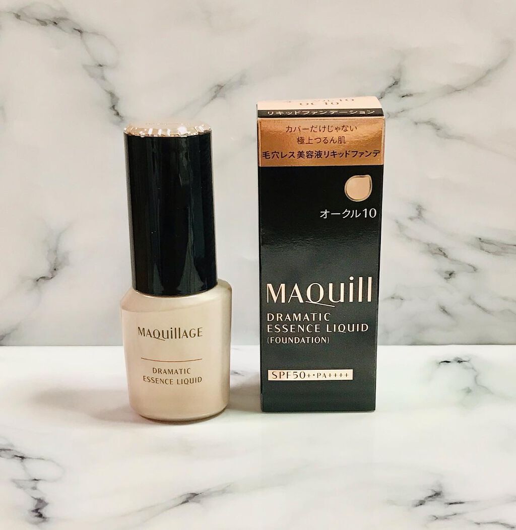 ドラマティックエッセンスリキッド/マキアージュ/リキッドファンデーションを使ったクチコミ(1枚目)