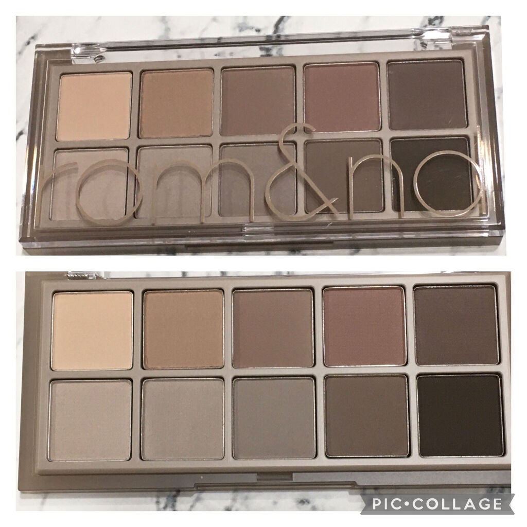 ベターザンパレット/rom&nd/アイシャドウパレットを使ったクチコミ(2枚目)