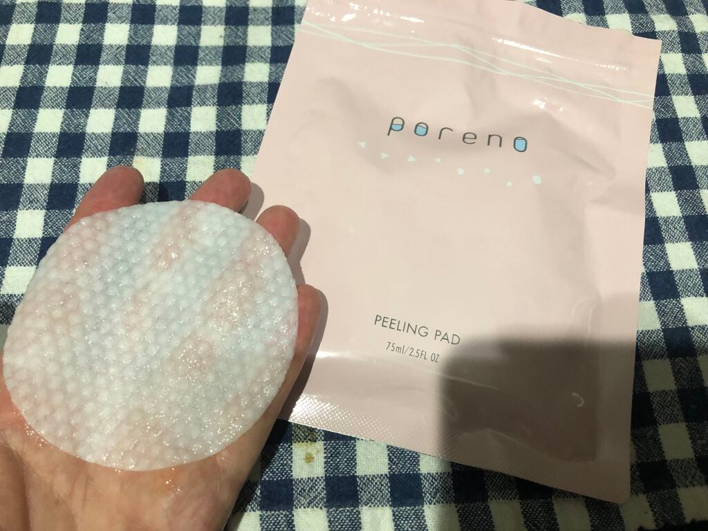ピーリングパッド ポアノ/ウツクシア/トナーパッドを使ったクチコミ(1枚目)
