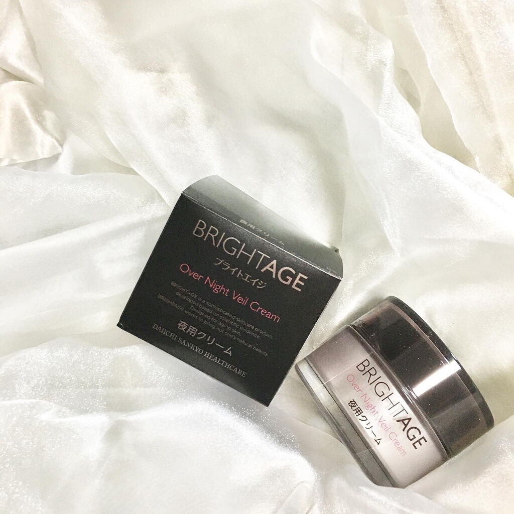 オーバーナイト ヴェールクリーム/BRIGHTAGE/フェイスクリームを使ったクチコミ（2枚目）