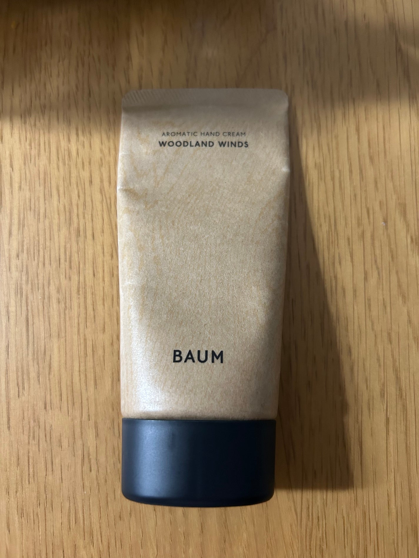 バウム アロマティック ハンドクリーム 5 ヒノキフォレスト/BAUM/ハンドクリームを使ったクチコミ(1枚目)