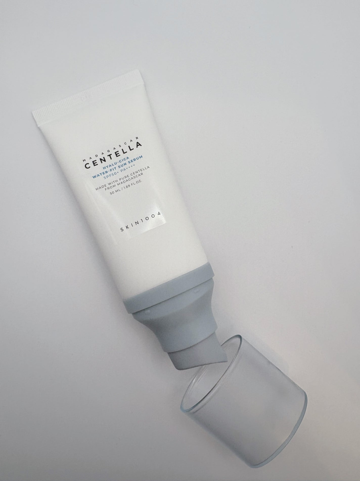 ヒアルーシカ ウォーターフィット サンセラム/SKIN1004/日焼け止めローションを使ったクチコミ(2枚目)