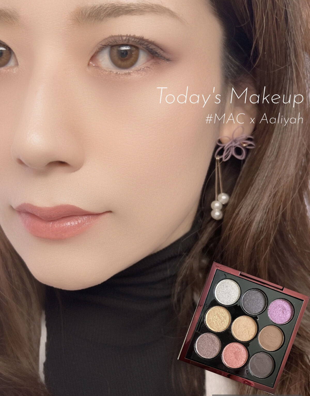 スモール アイシャドウ × 9 エイジ エイント ナッシング/M・A・C/アイシャドウパレットを使ったクチコミ（1枚目）