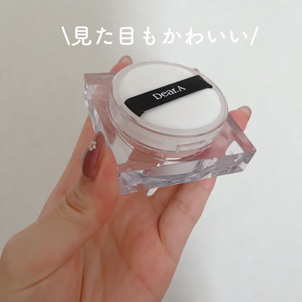 フェイス ブラー フィニッシング パウダー/Dear.A/ルースパウダーを使ったクチコミ(2枚目)