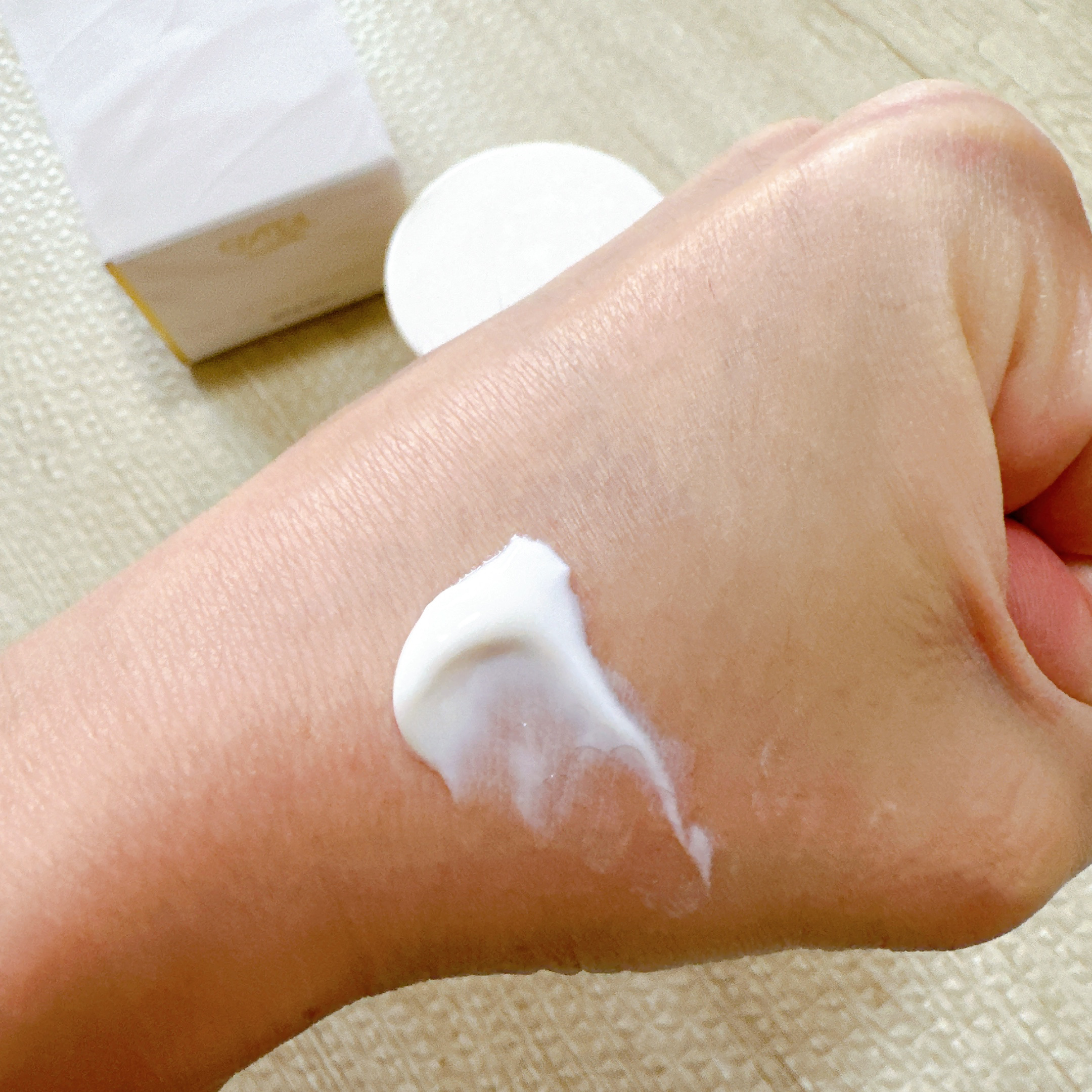 デイスキンコンフォート/excel/フェイスクリームを使ったクチコミ（3枚目）