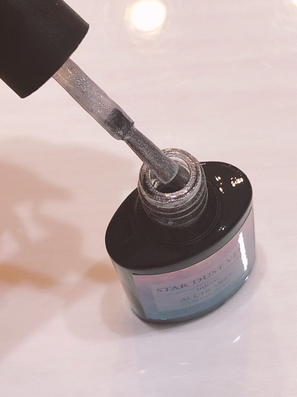 スターダストヴェール ジェル/Cocoro Nail/ジェルネイルを使ったクチコミ（2枚目）