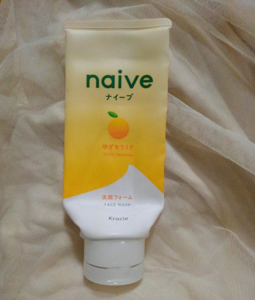洗顔フォーム(ゆずセラミド配合)/ナイーブ/洗顔フォームを使ったクチコミ(1枚目)