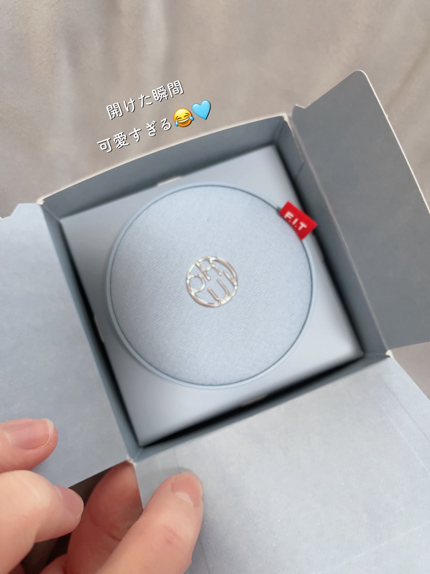 アルティメットフィット トーンアップデニムクッション/OHUI/クッションファンデーションを使ったクチコミ(5枚目)