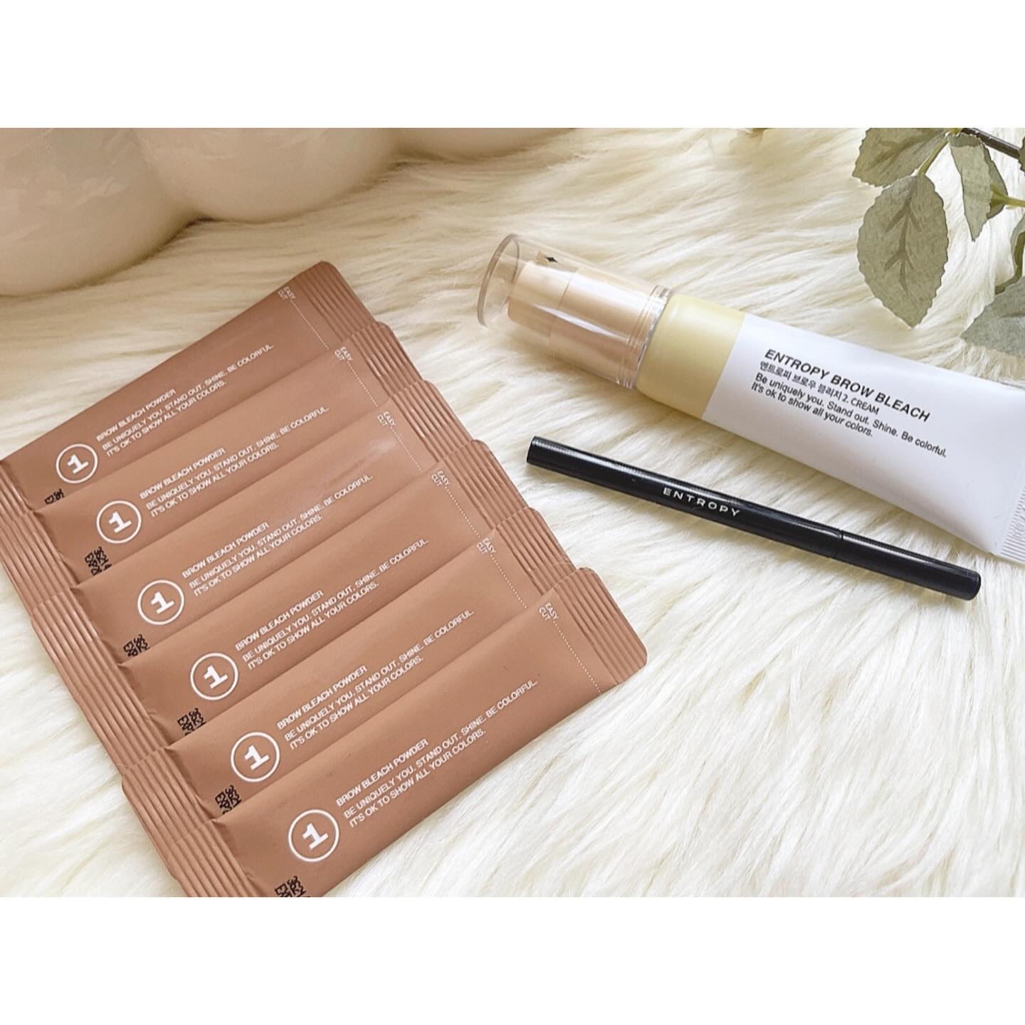 BROW BLEACH/ENTROPY/ブリーチ剤を使ったクチコミ（3枚目）