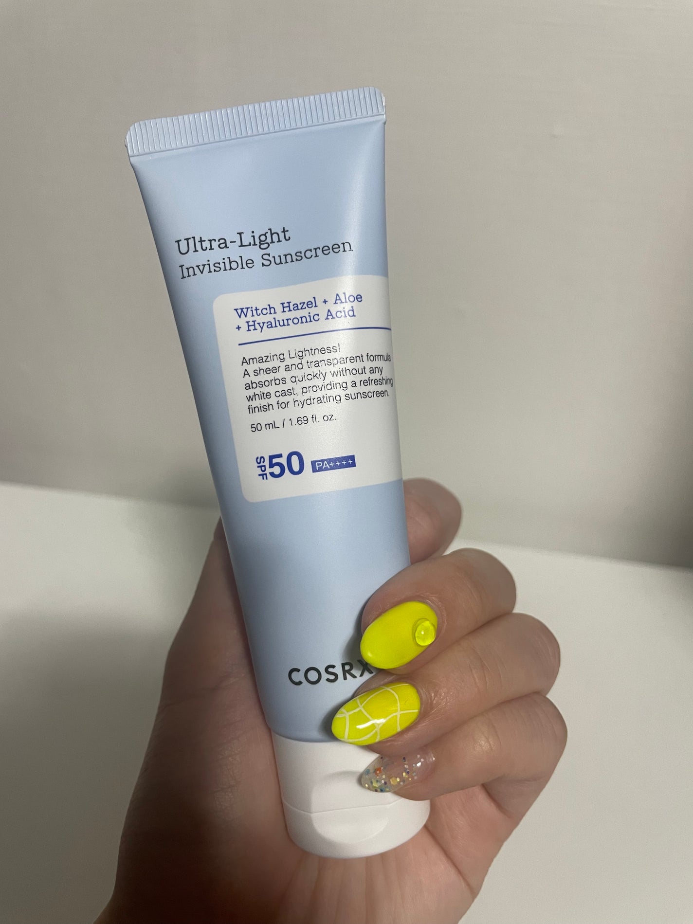 ウルトラライト透明UVクリーム/COSRX/日焼け止めクリームを使ったクチコミ(1枚目)