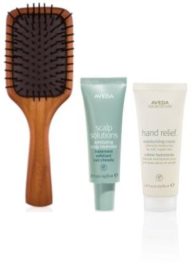 2024/4/24発売 AVEDA パドル ブラシ＋スカルプトリートメント セット