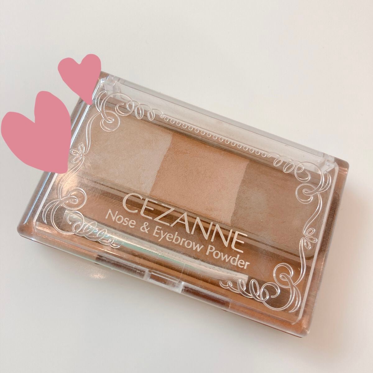ノーズ&アイブロウパウダー/CEZANNE/パウダーアイブロウを使ったクチコミ(1枚目)