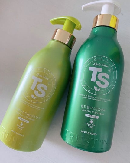 ゴールドプラスTSシャンプー / TSトリートメント/TS Trillion/市販シャンプーを使ったクチコミ(5枚目)
