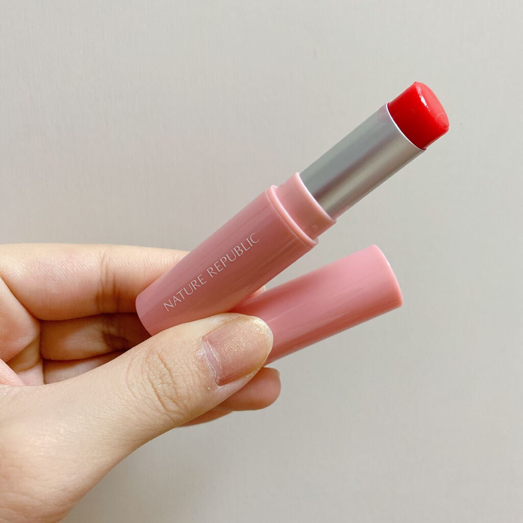 モイストエンジェルリップバーム/ネイチャーリパブリック/口紅を使ったクチコミ(1枚目)