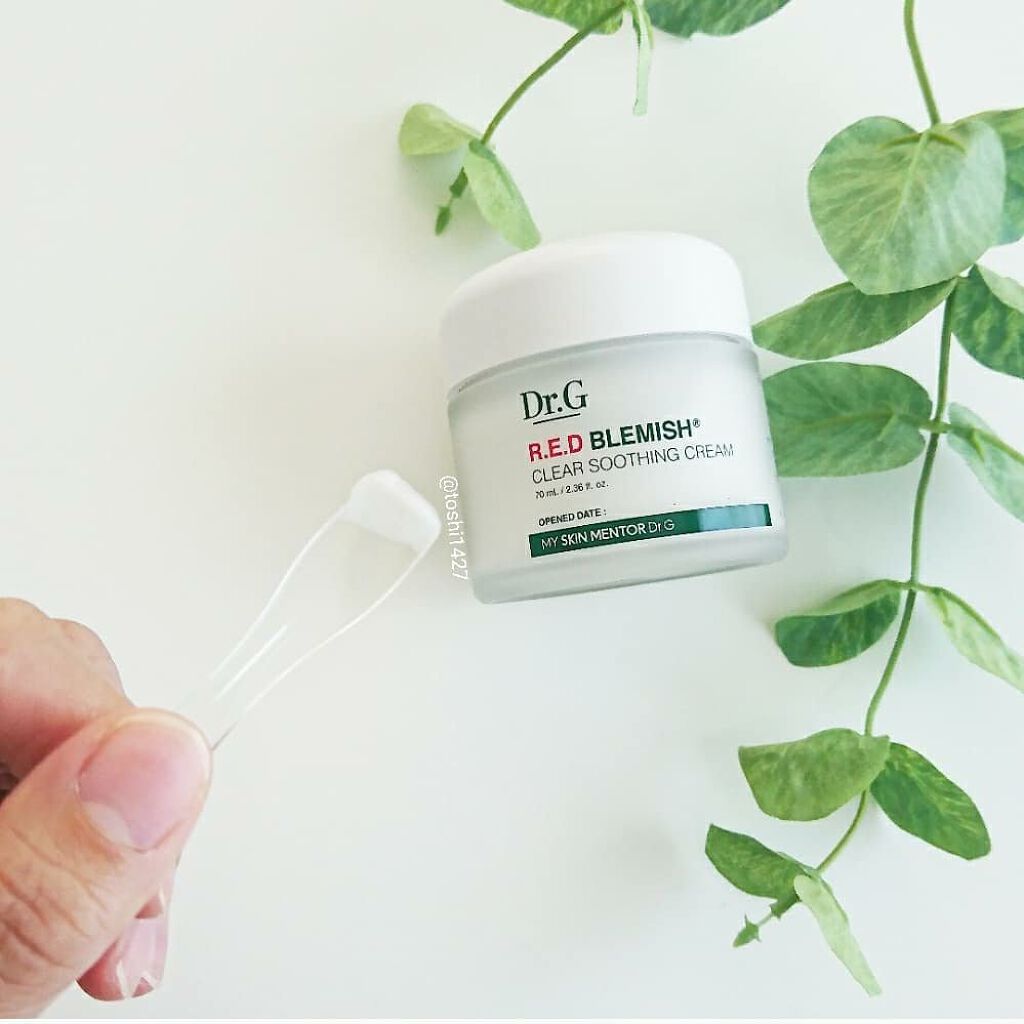 レッドB・Cスムージングクリーム/Dr.G/フェイスクリームを使ったクチコミ（2枚目）